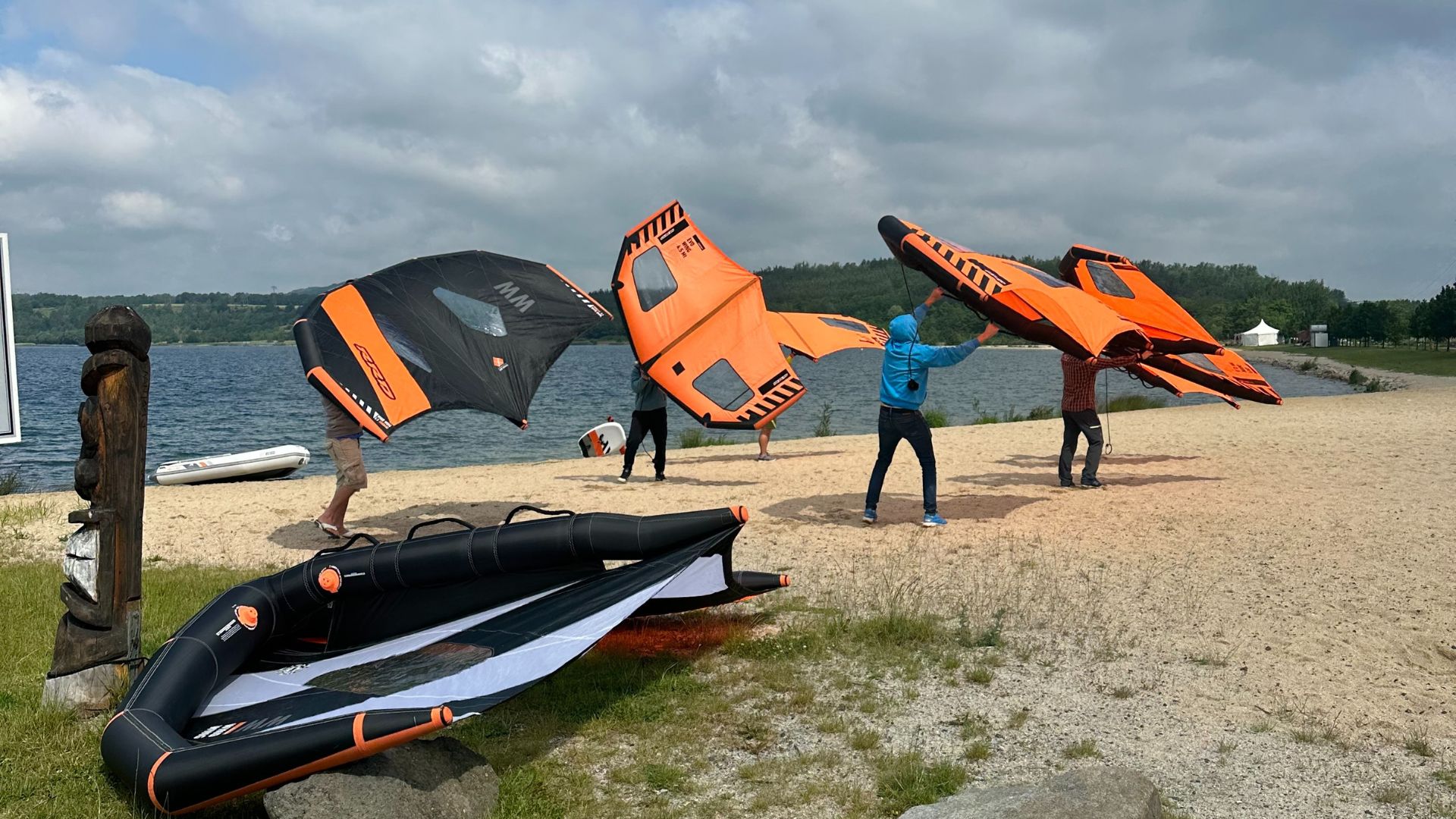 Wing foling kurzy praha  3 super set